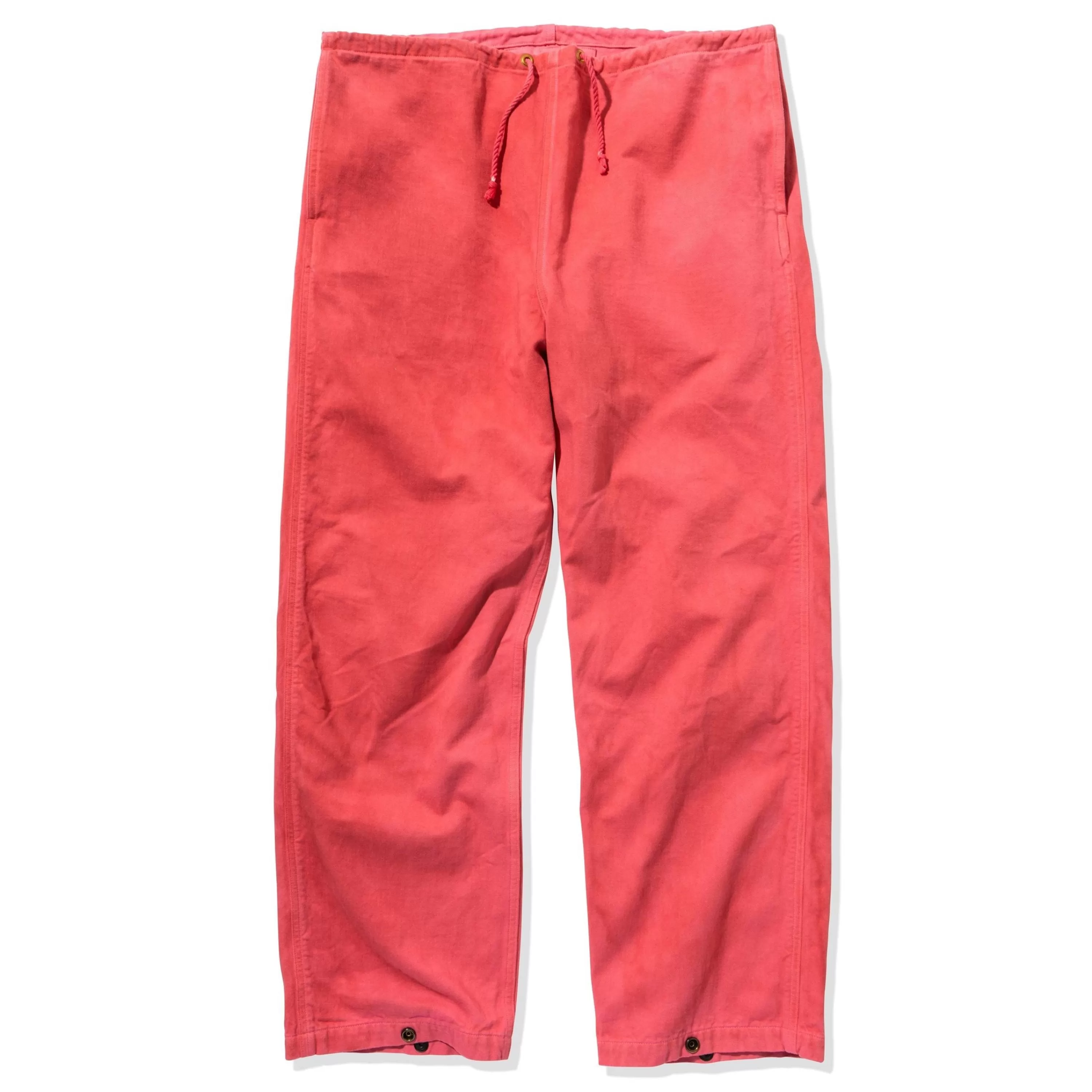 The Real McCoy's Usn Salvage Trousers (Over-Dyed) Red Best Sale