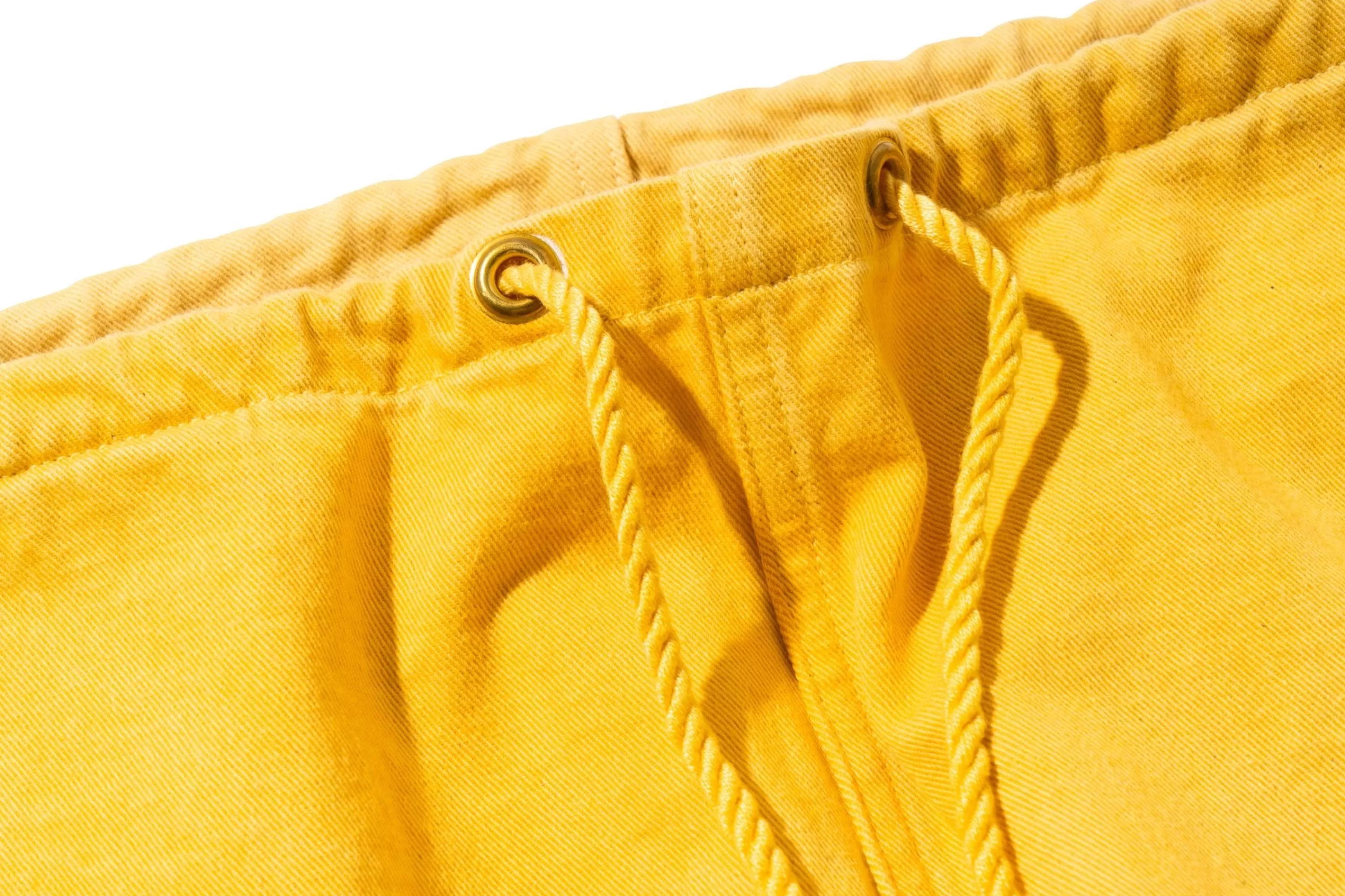 The Real McCoy's Usn Salvage Trousers (Over-Dyed) Yellow Clearance
