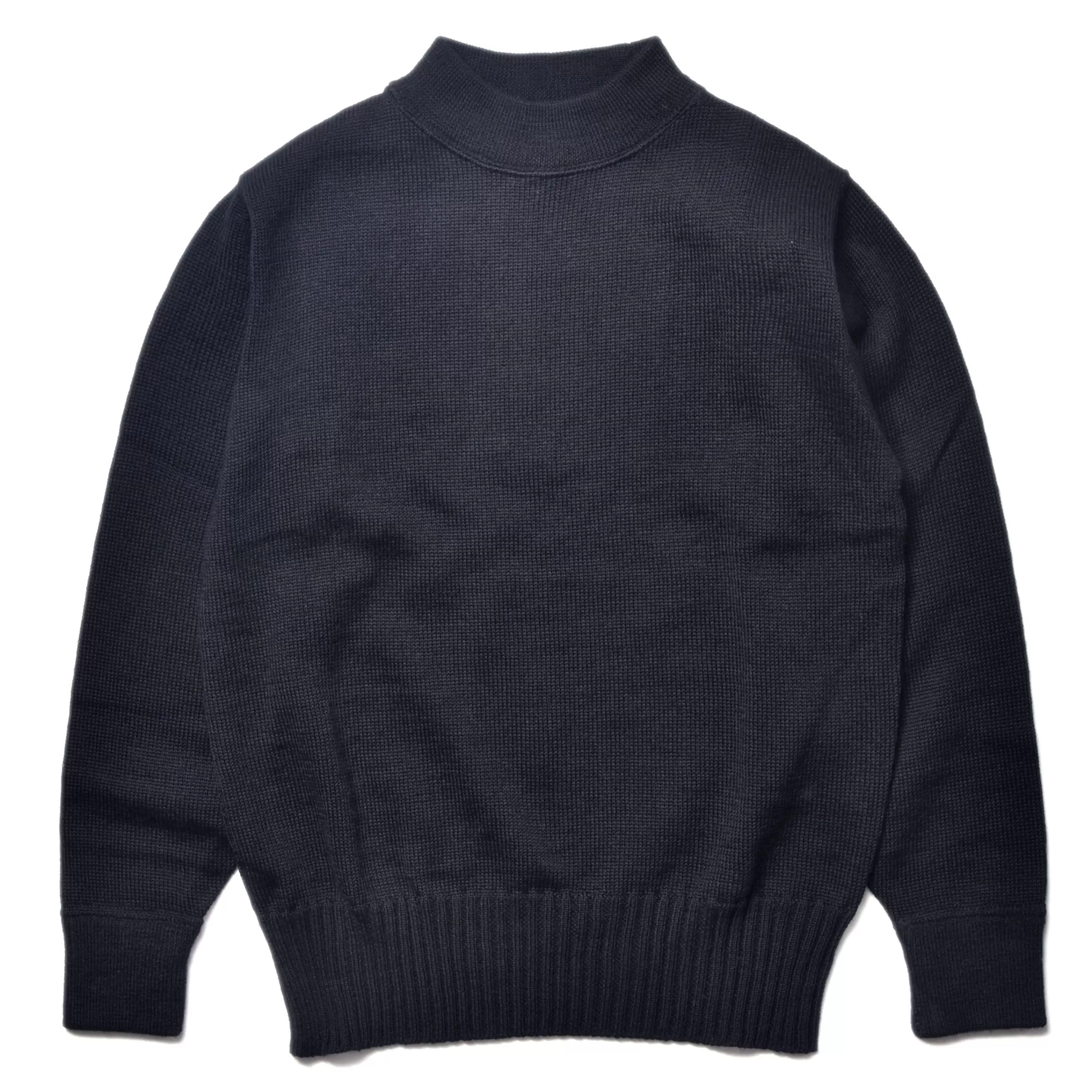 The Real McCoy's Usn Wool Jersey 140 Navy Cheap