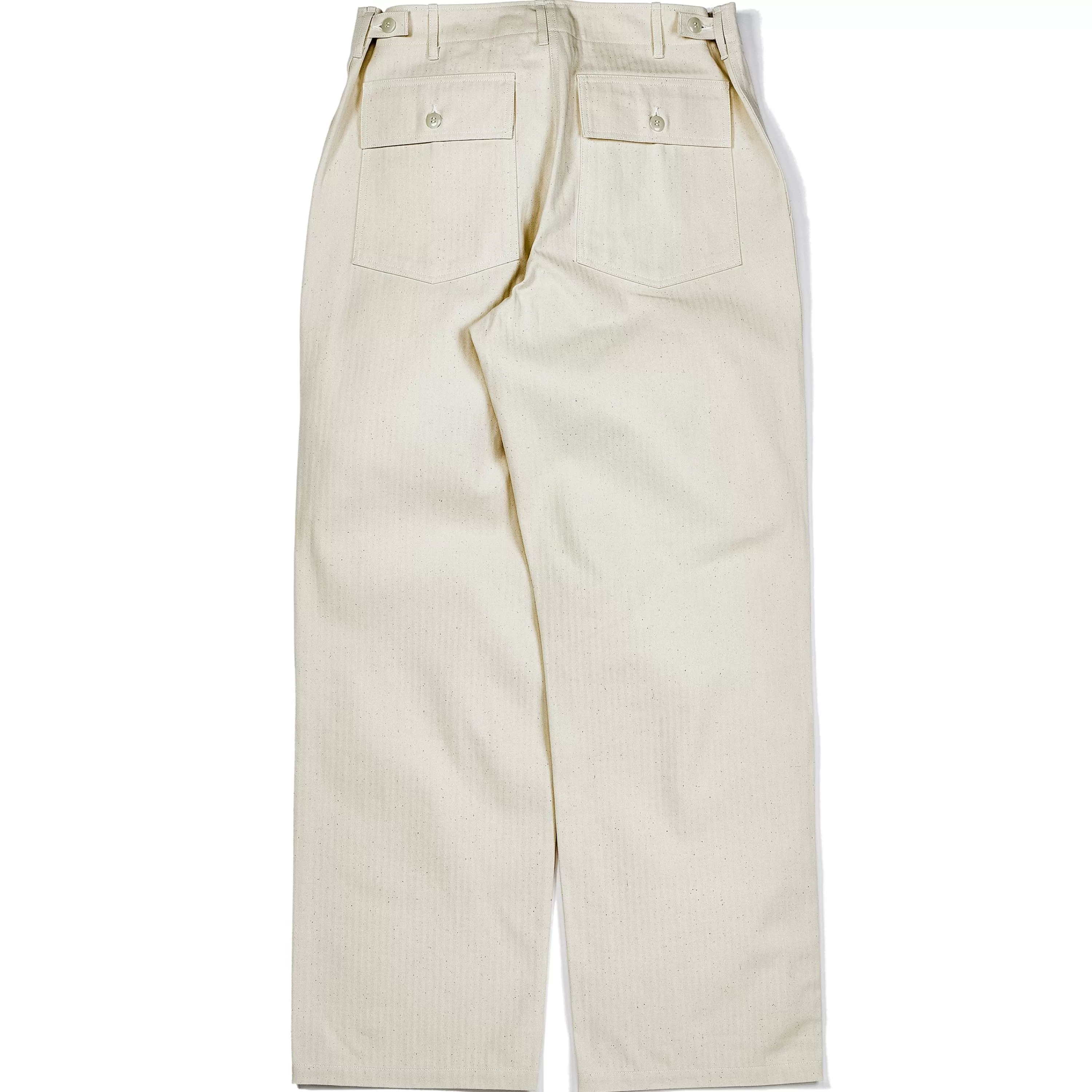 Joe McCoy Utility Trousers / White Hbt 012 Ecru Sale