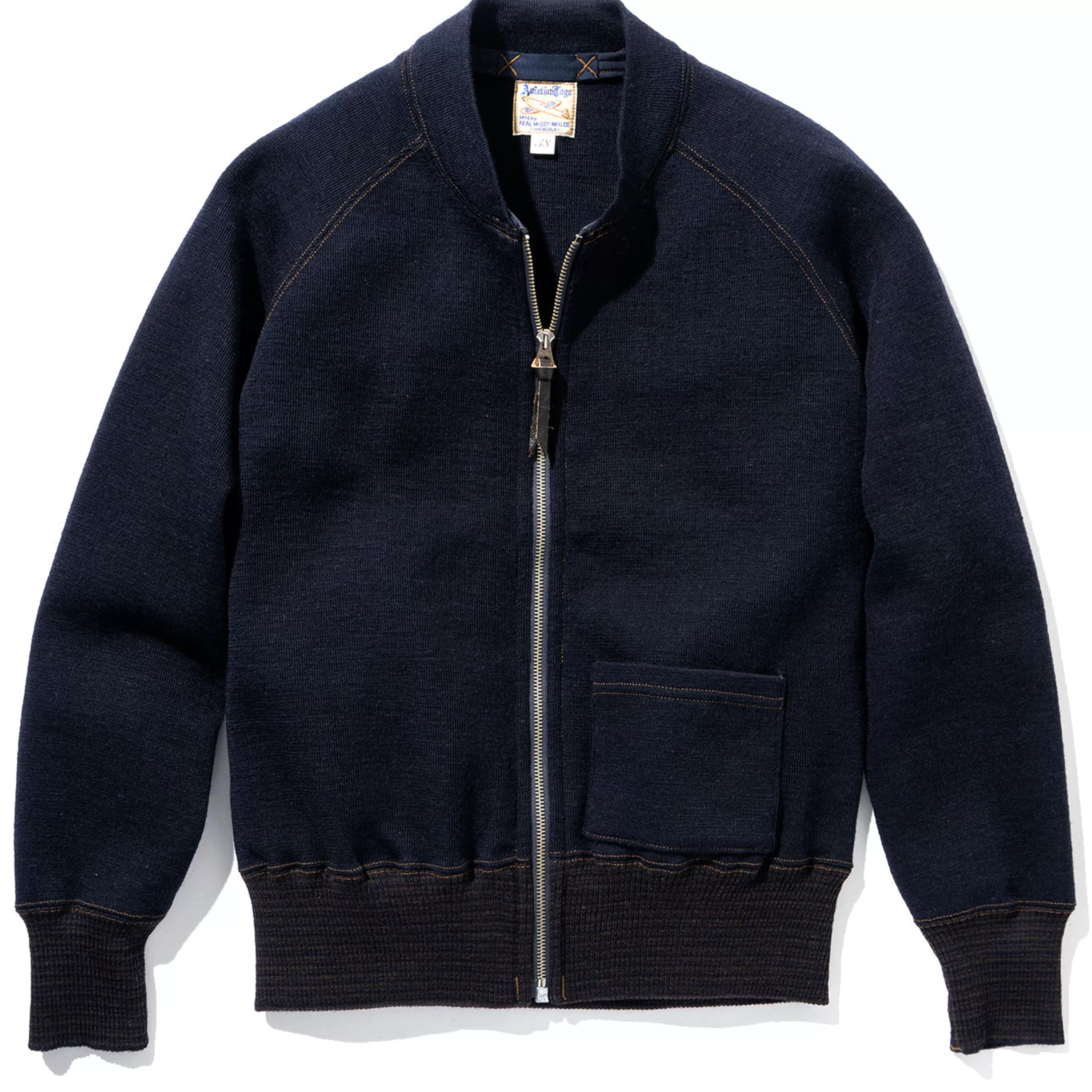 The Real McCoy's Vest,Flying Winter, Type C-2 140 Navy Store