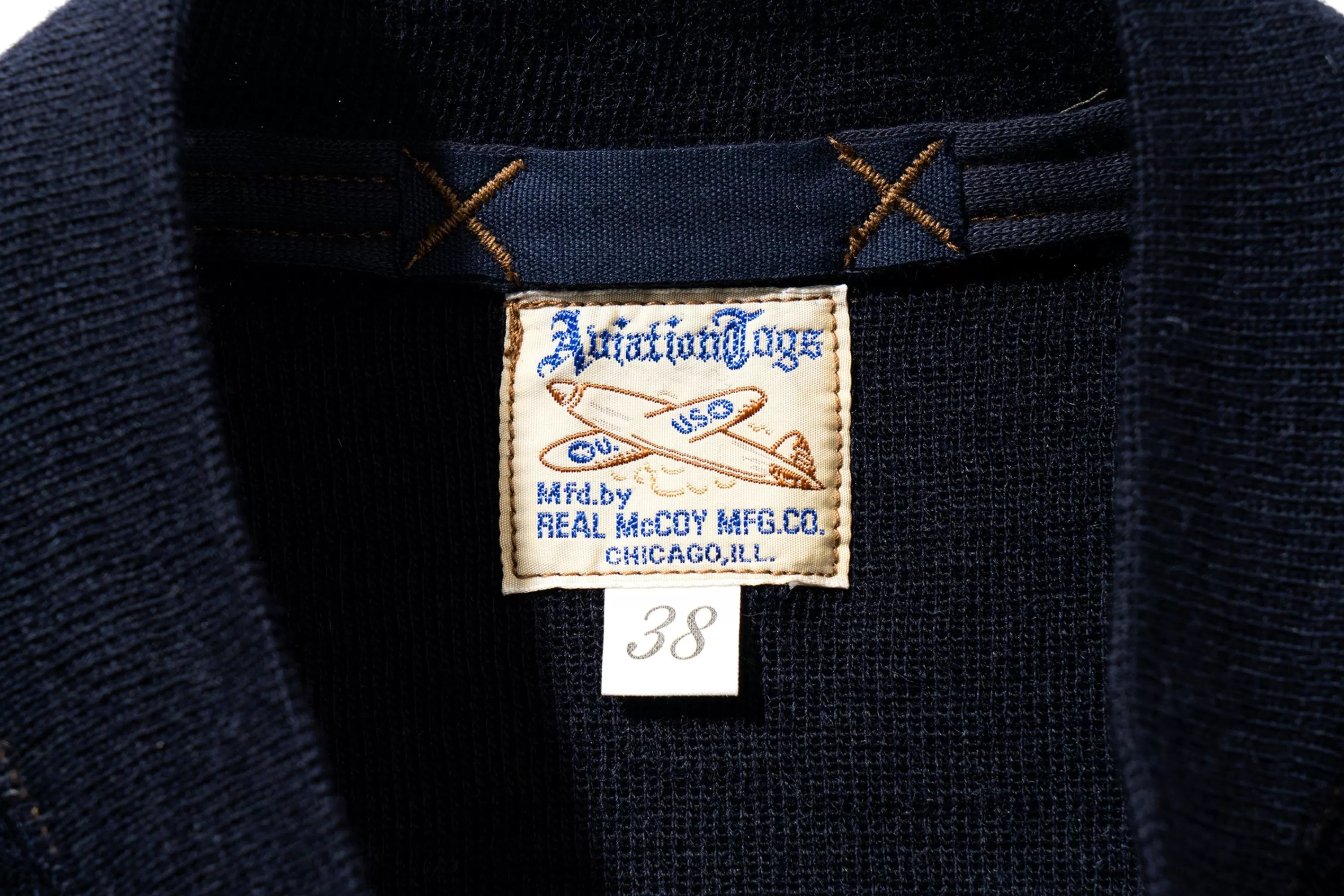 The Real McCoy's Vest,Flying Winter, Type C-2 140 Navy Store
