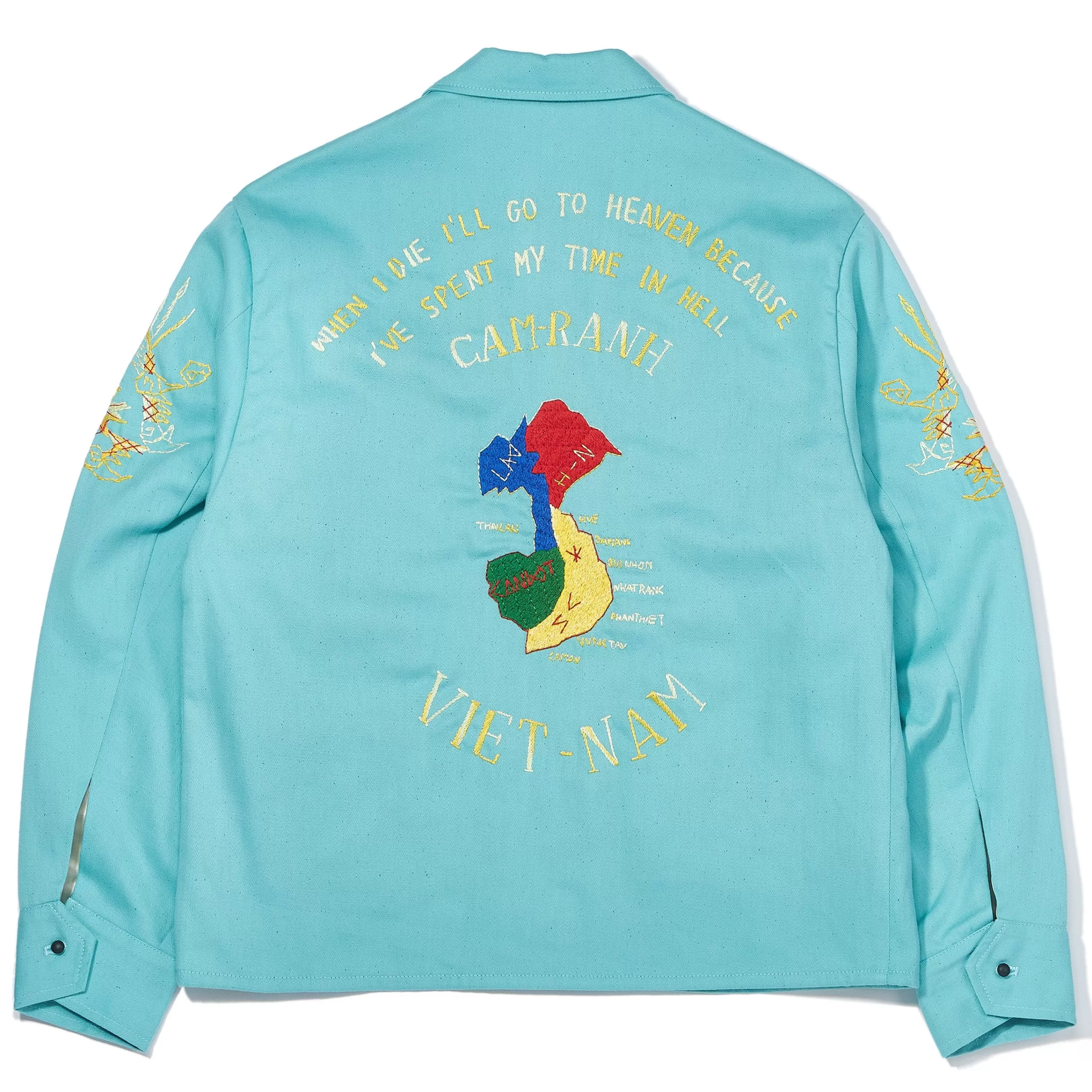 The Real McCoy's Viet-Nam Jacket / Cam-Ranh 110 Saxe Cheap