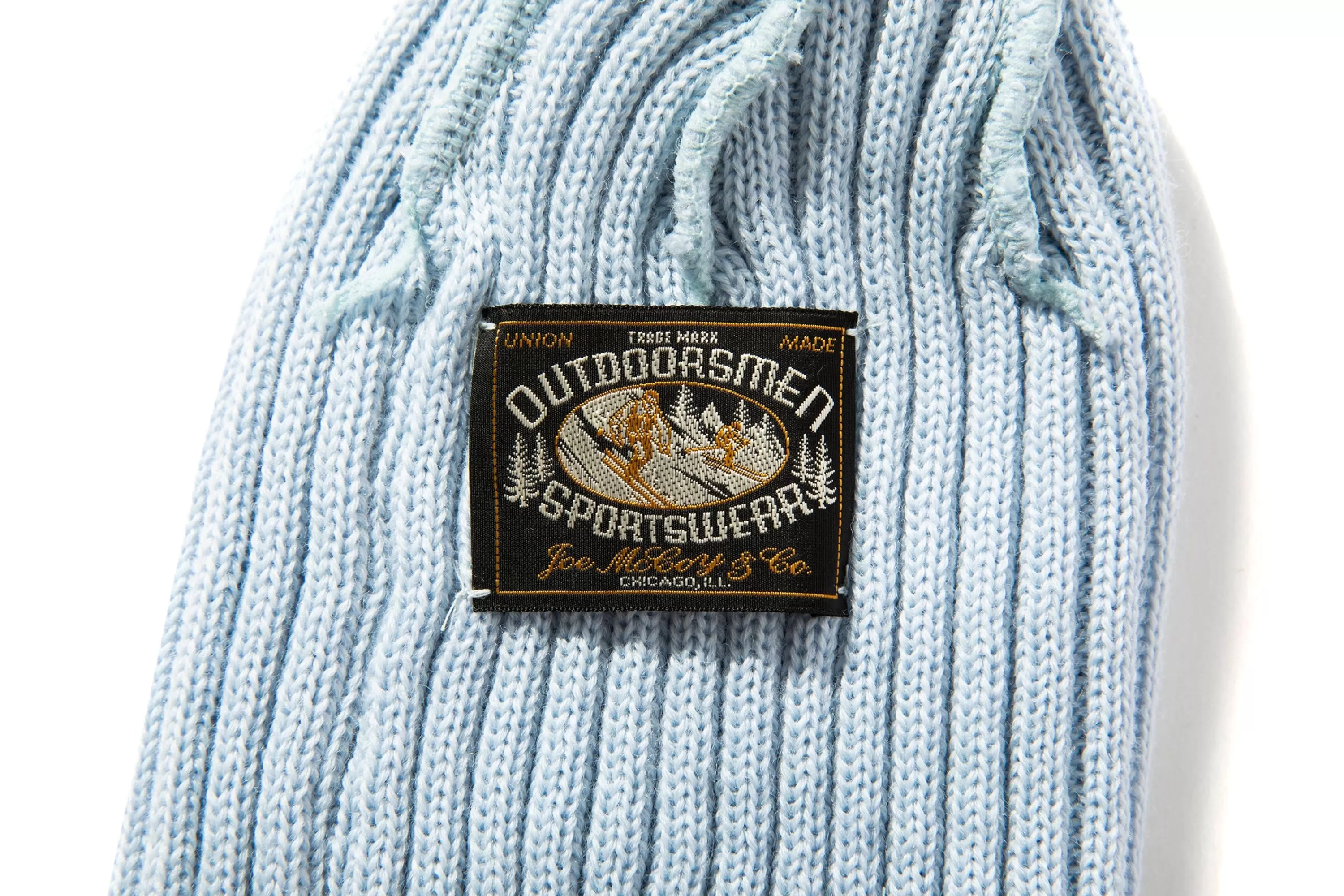 Joe McCoy Wool Bronson Knit Cap Saxe Outlet