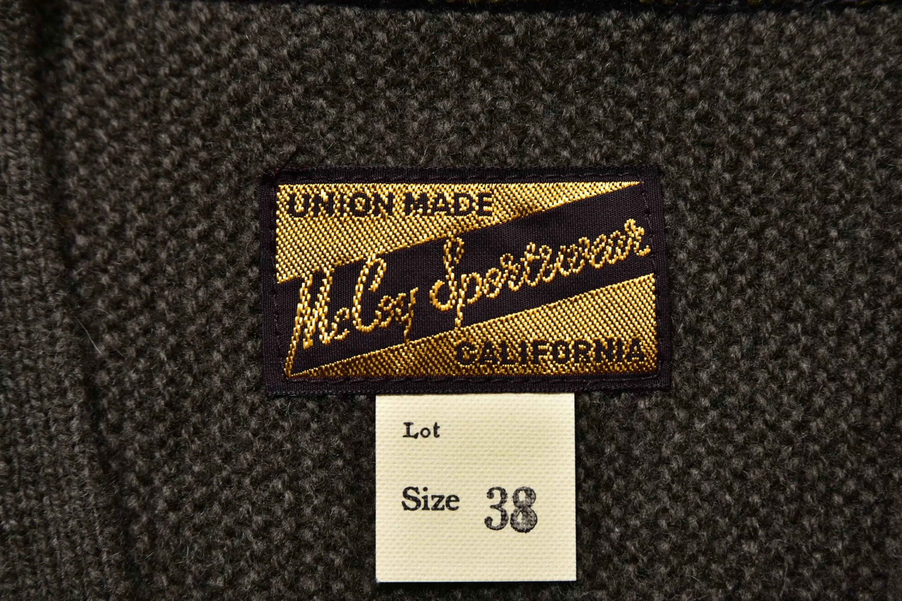 Joe McCoy Wool Cashmere Cardigan Olive New