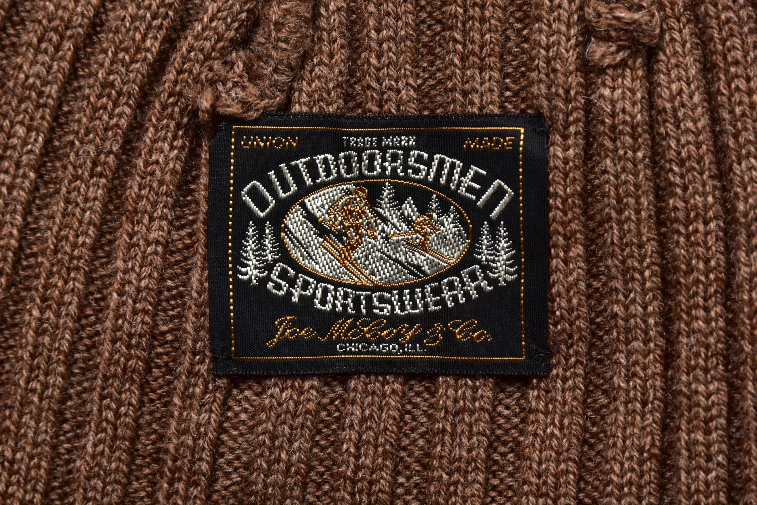Joe McCoy Wool Cashmere Knit Cap Khaki Flash Sale