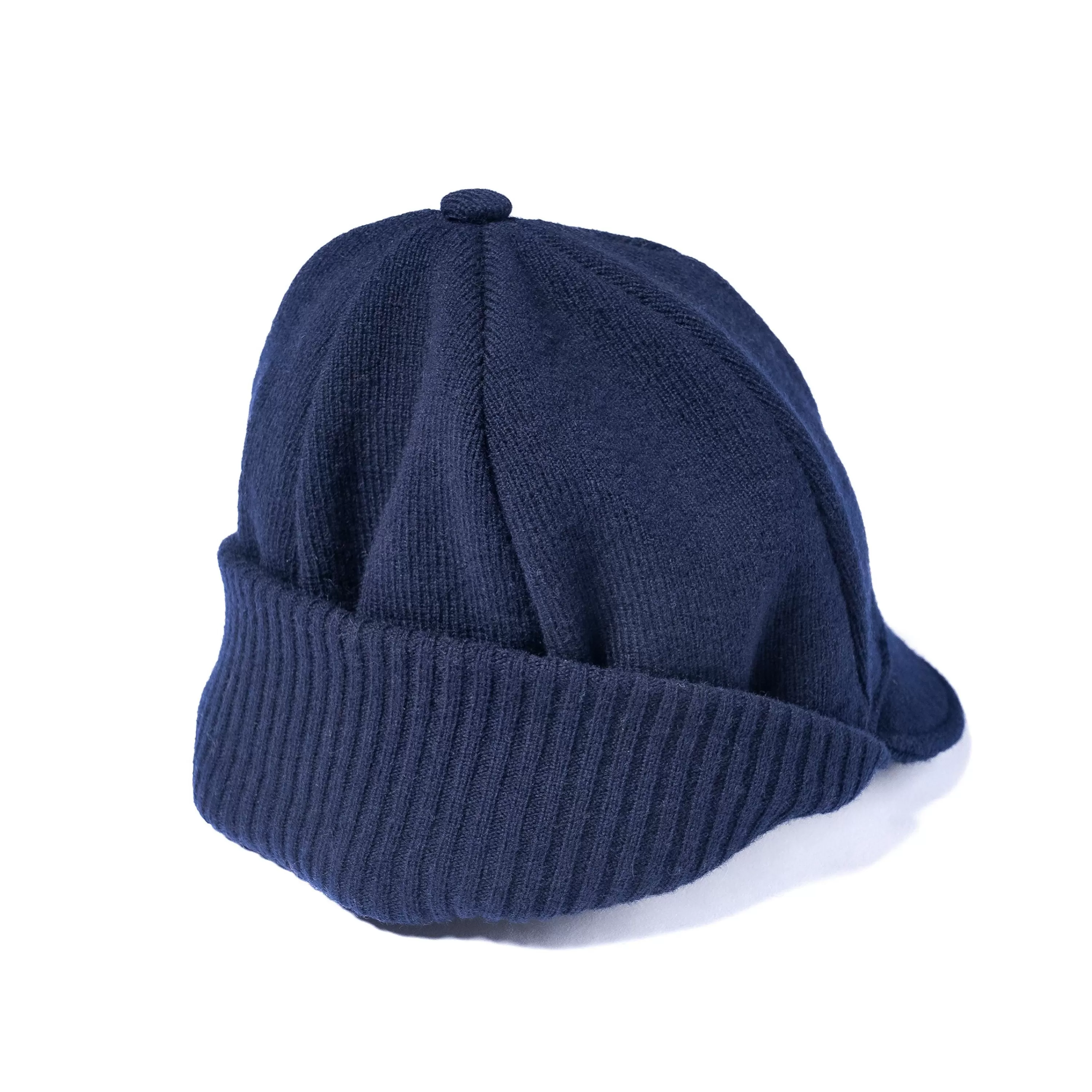Joe McCoy Wool Rowing Knit Cap Navy Online