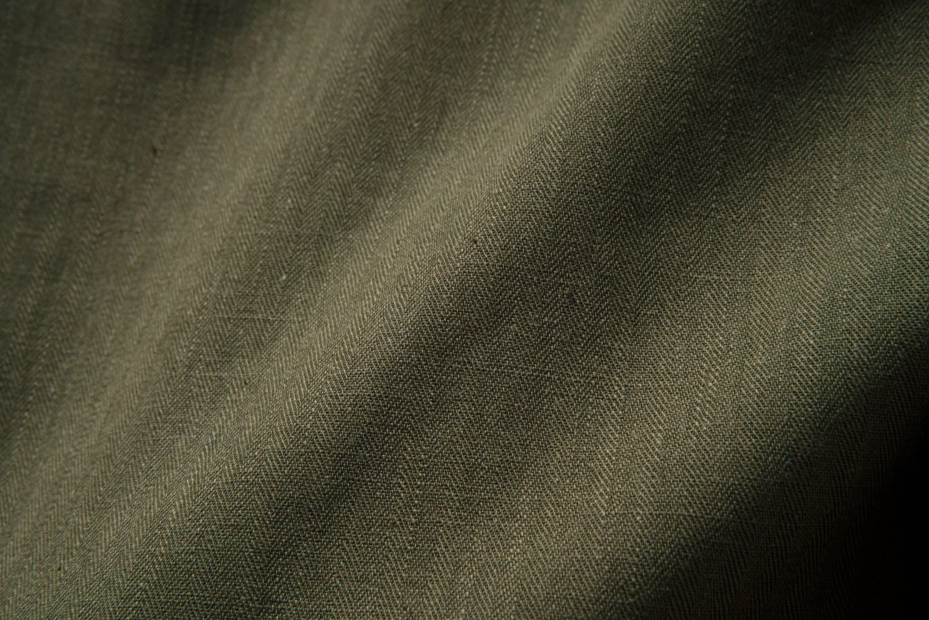 The Real McCoy's Ww2 Hbt Pajama Shirt Olive Store